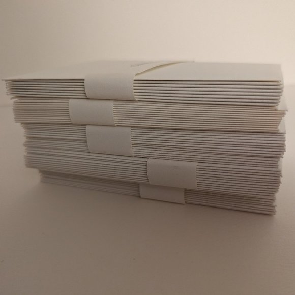 59 Crane & Co. White Envelopes with Solid Blue Lining USA Made - Picture 5 of 5